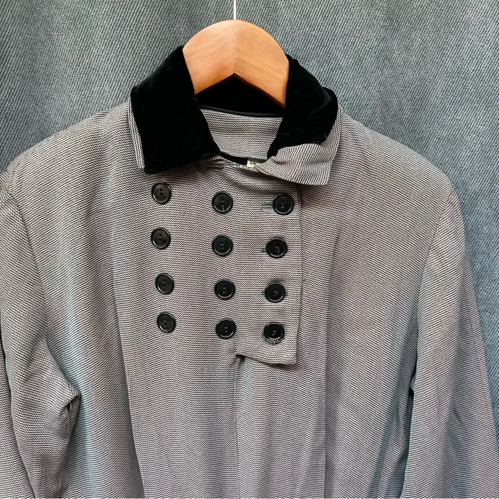 1940s dress sharkskin vintage - Picture 2 of 6